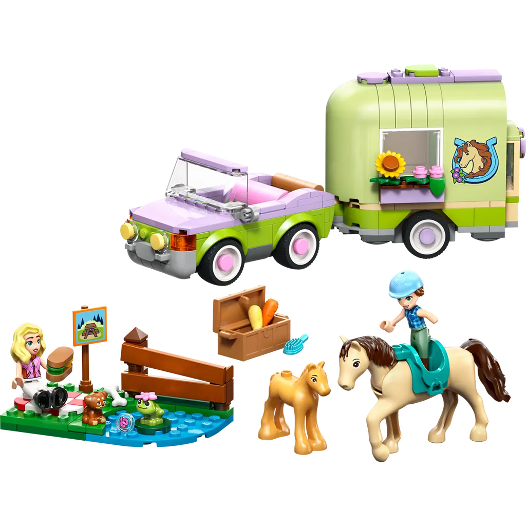 LEGO® Friends: Pferde- und Fohlenanhänger (42695) kép 2