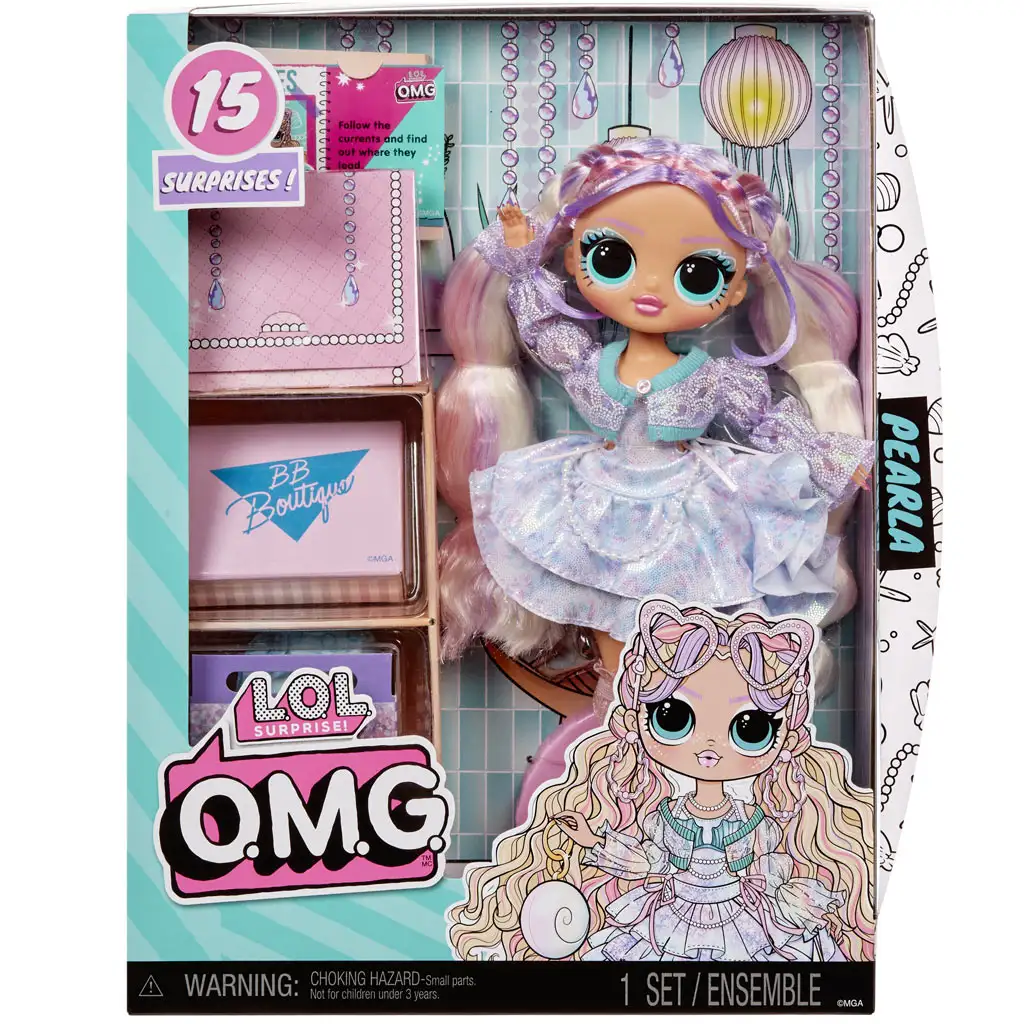 L.O.L. Surprise OMG Pearla baba 15 meglepetéssel kép 1