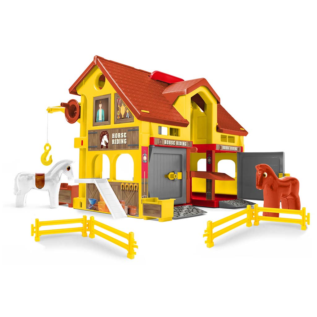 Play House: Reitstall-Spielset mit Pferden - Wader kép 3