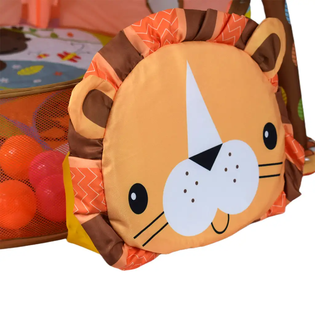 Löwenbaby-Pool mit Bällen und Zubehör 70x90cm kép 3