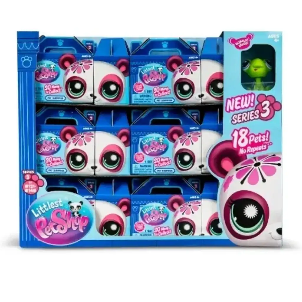 Littlest Pet Shop: Überraschungspackung mit 1 Figur und Zubehör, Serie 3