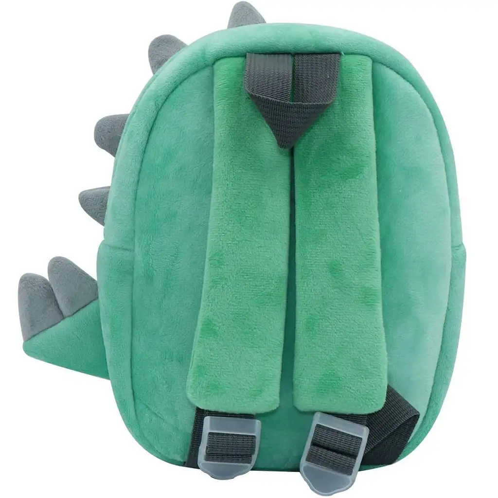 Luna: Must Team Dinosaurier gemusterter Kindergarten-Plüschrucksack 27x10x24cm kép 2