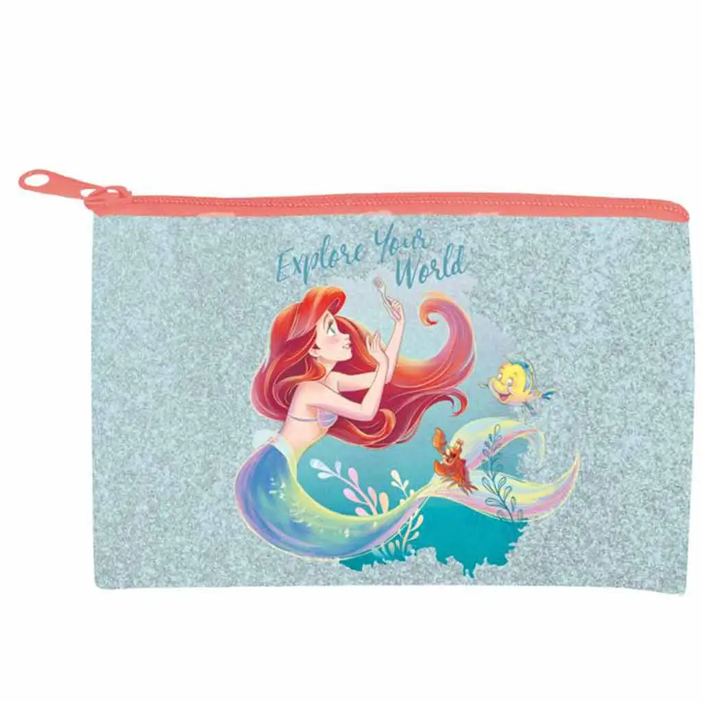 Luna: Disney Prinzessinnen - Ariel Schreibset in PVC-Tasche kép 2