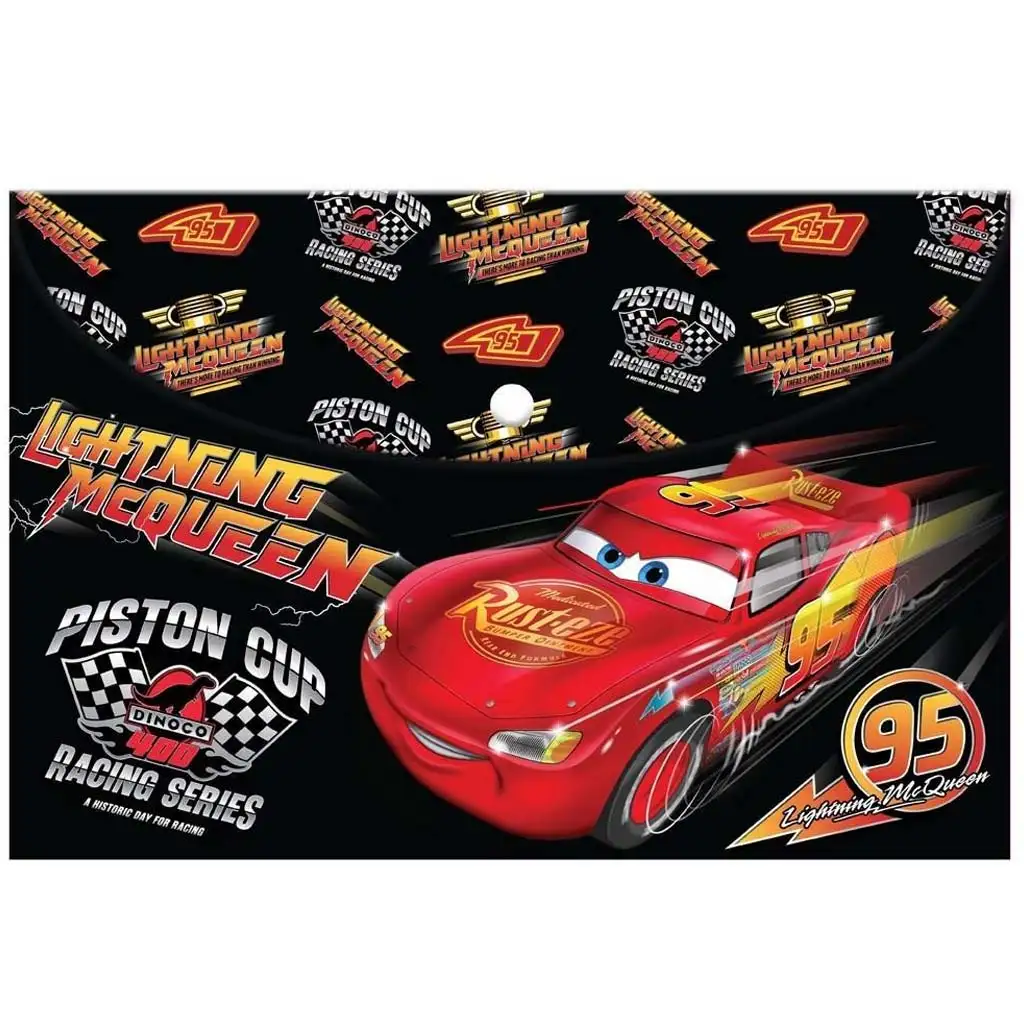 Luna: Disney Cars A4-Mappe mit Druckknopf