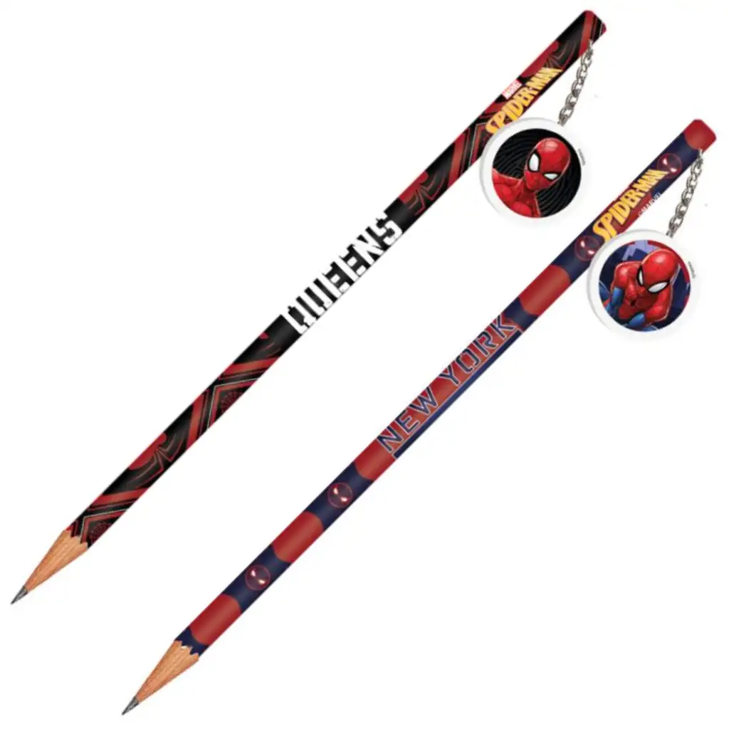 Spider-Man Bleistift mit Radiergummi in verschiedenen Ausführungen 1 Stk.