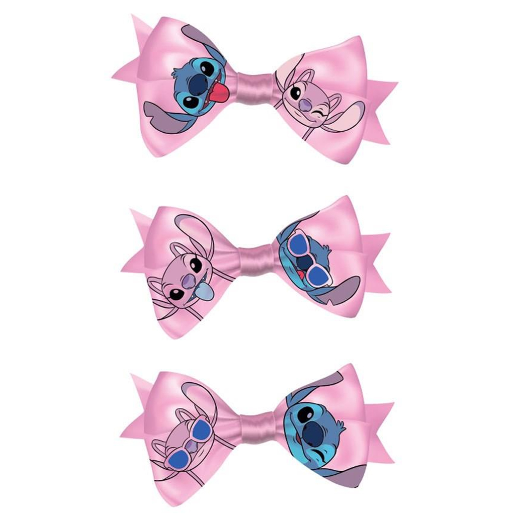 Luna: Lilo & Stitch 3-teiliges Haarklammern-Set mit Schleife kép 2