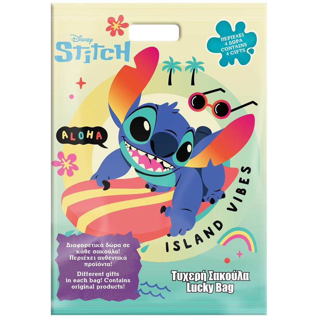 Luna: Disney Stitch meglepetés tasak 29x40 cm kép 1