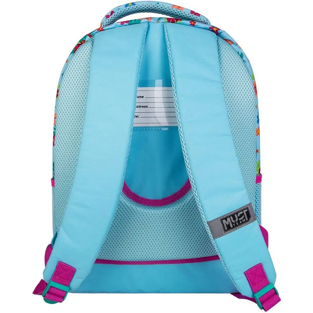 Luna: Muss Team Vaiana 2 abgerundeter Schulranzen mit 3 Fächern, Rucksack 32x18x43cm kép 2
