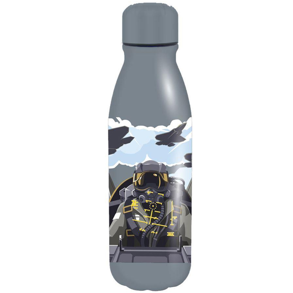 Luna: Must Team Aluminium-Trinkflasche, verschiedene Ausführungen, 550 ml, 1 Stück kép 2