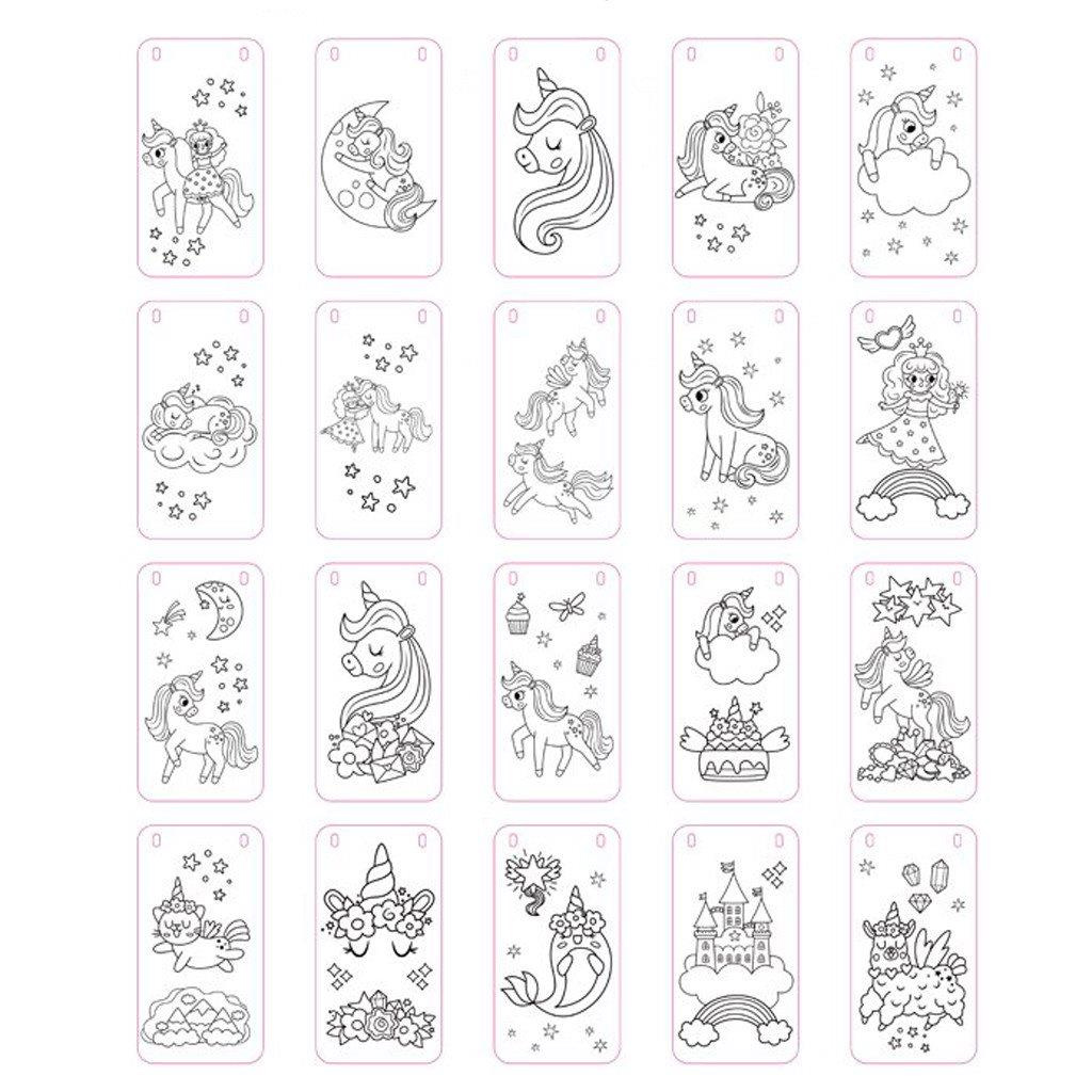 Luna: Must Team Unicorn 27-teiliges kreatives Malset kép 4