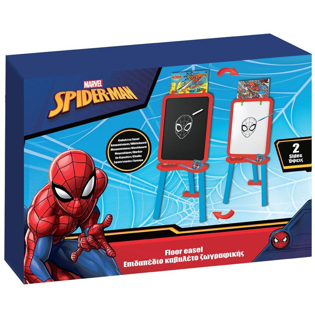 Luna: Spider-Man 2-in-1 Steh-Zeichentafel 56x42x6cm