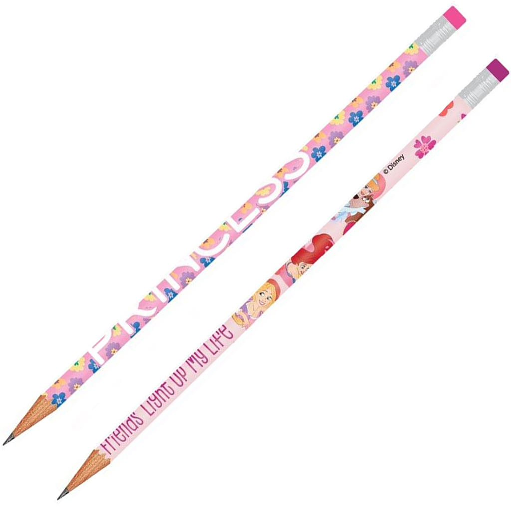 Luna: Disney-Prinzessinnen Bleistift mit Radiergummi, in zwei Ausführungen, 1 Stück