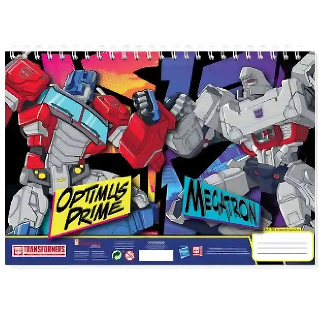 Luna: Transformers Skizzenbuch A4 in zwei verschiedenen Ausführungen 1 Stück kép 2