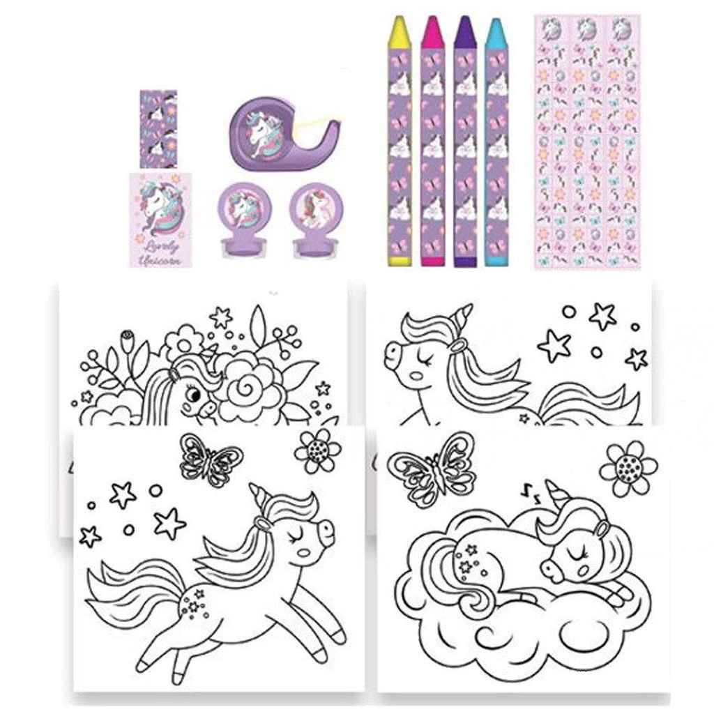 Luna: Must Team 12-teiliges Einhorn-Malset kép 2