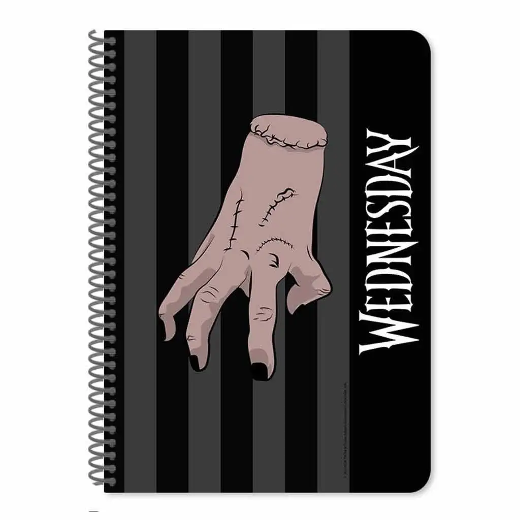 Luna: Wednesday linierter Spiralblock A/5 60-seitig in zwei Varianten 1 Stk. kép 2