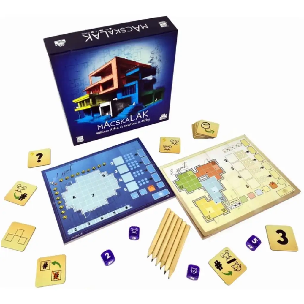 Katzensiedlung Brettspiel kép 2