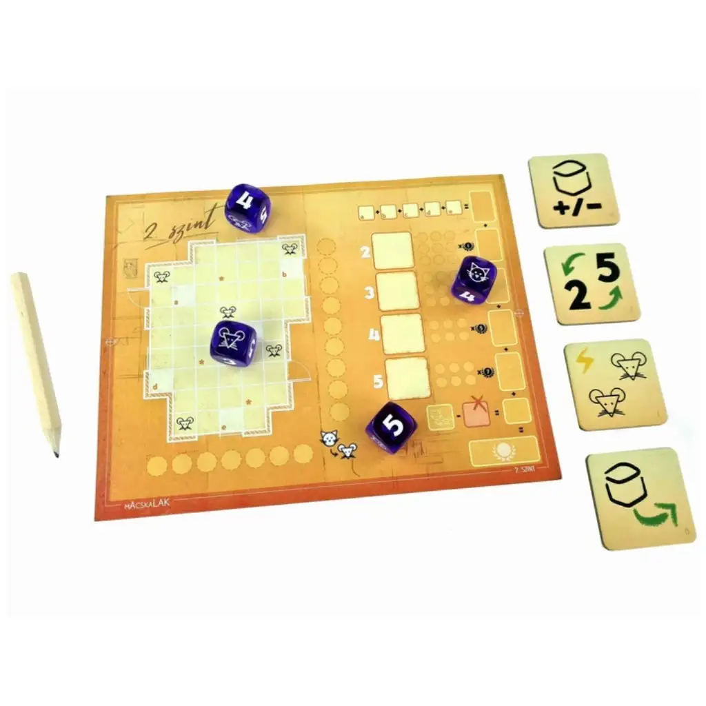 Katzensiedlung Brettspiel kép 4