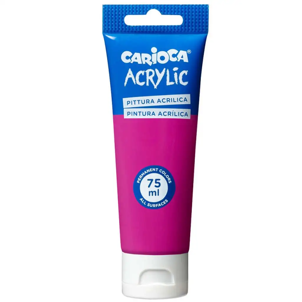Acrylfarbe 75ml in Magenta - Carioca