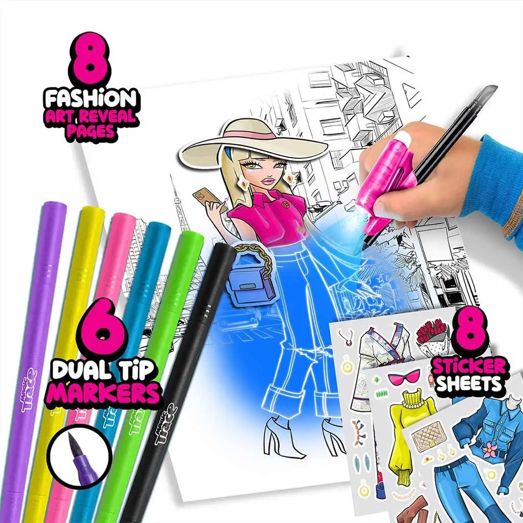 Magic Trace Studio: Strahlendes Zeichnen - Mode Starterset kép 2