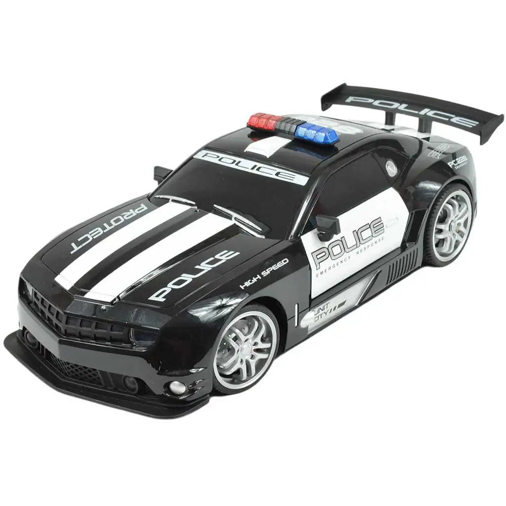 RC ferngesteuertes Chevrolet Camaro Polizeiauto 1/12 Maßstab 2,4GHz 30cm kép 4