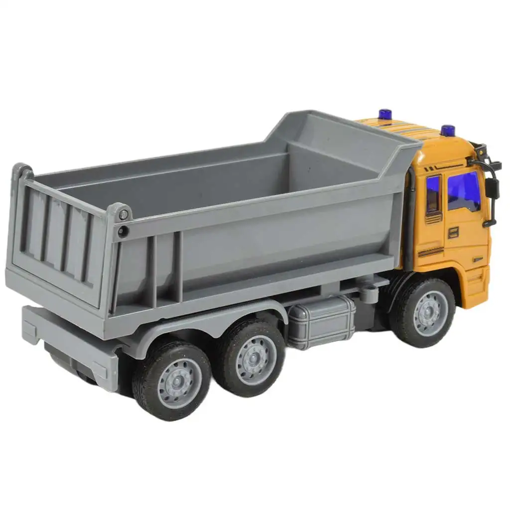 RC ferngesteuerter Bau-LKW mit Lichteffekten 27MHz 20cm in verschiedenen Ausführungen 1 Stück kép 2