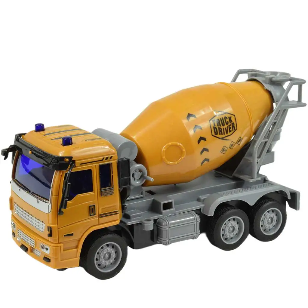 RC ferngesteuerter Bau-LKW mit Lichteffekten 27MHz 20cm in verschiedenen Ausführungen 1 Stück kép 4