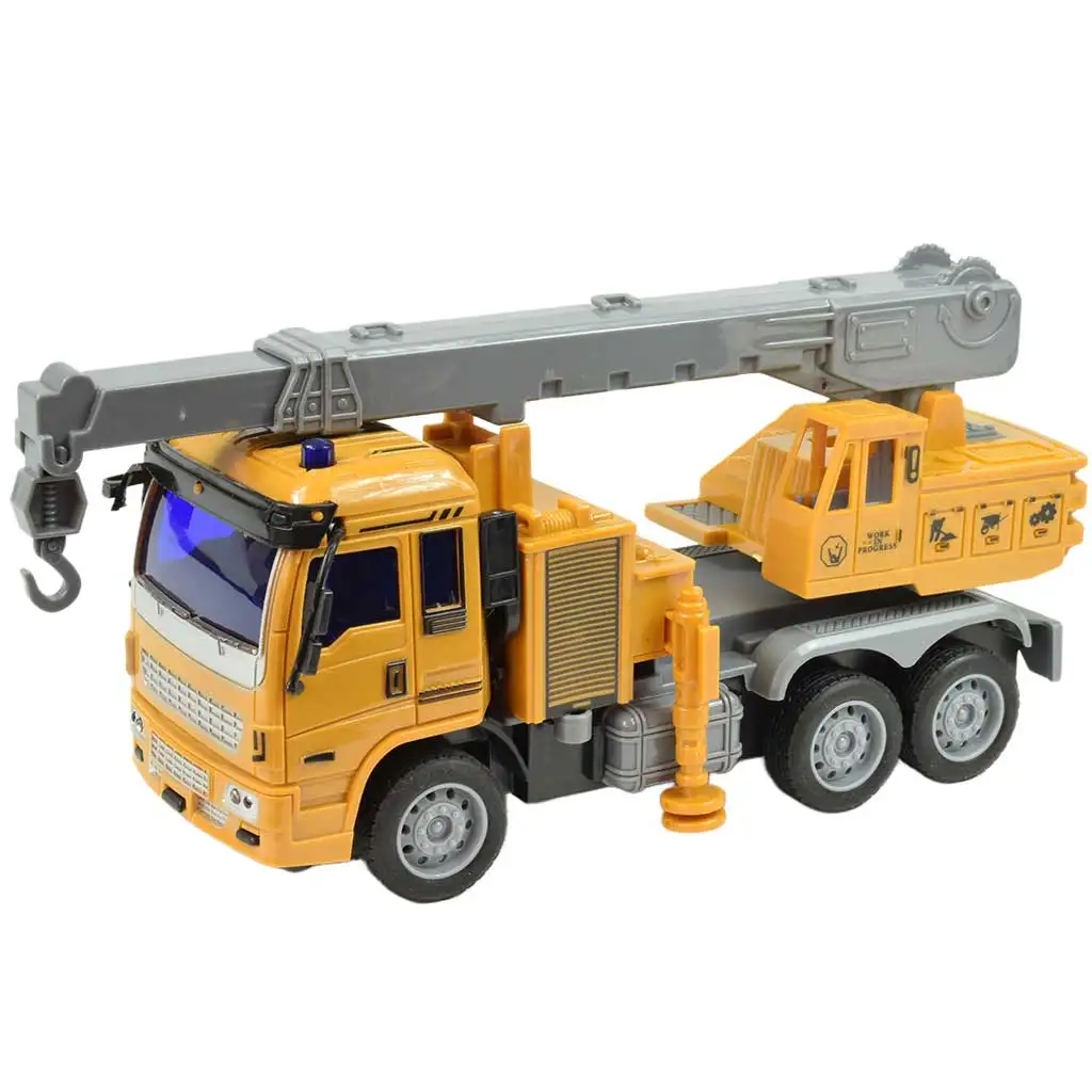 RC ferngesteuerter Bau-LKW mit Lichteffekten 27MHz 20cm in verschiedenen Ausführungen 1 Stück kép 6