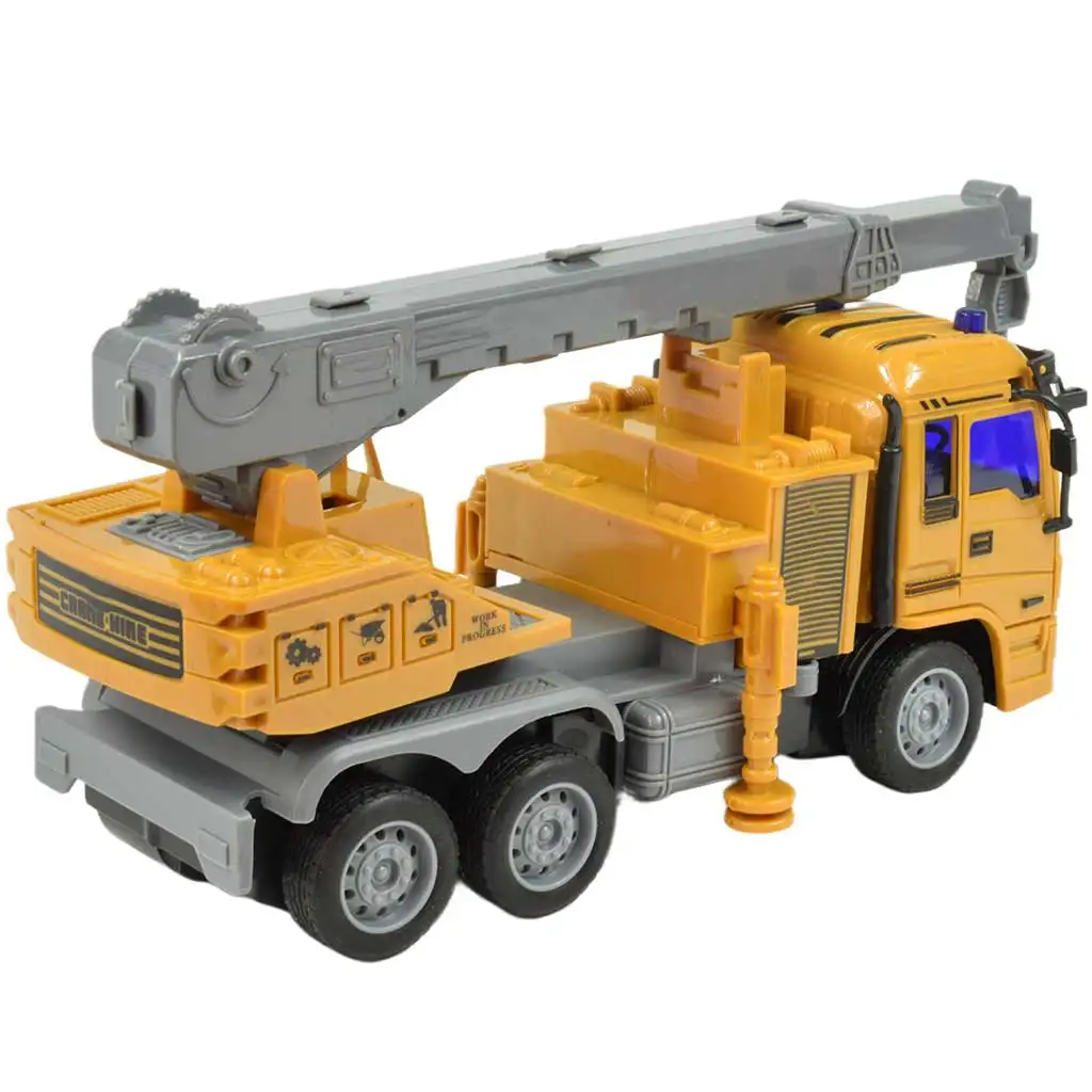 RC ferngesteuerter Bau-LKW mit Lichteffekten 27MHz 20cm in verschiedenen Ausführungen 1 Stück kép 7