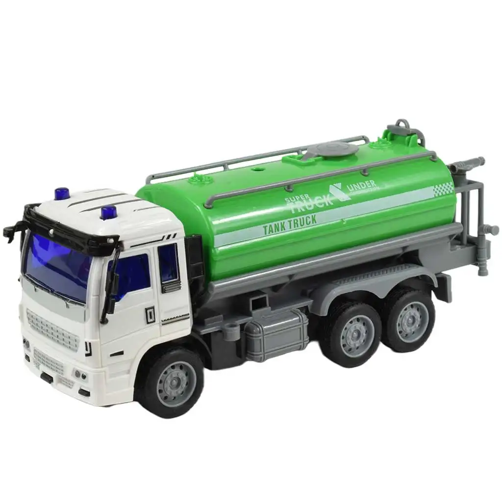 RC-Fernbedienung Müllabfuhr-LKW mit Lichteffekten 27MHz 20cm verschiedene Varianten 1 Stück kép 8