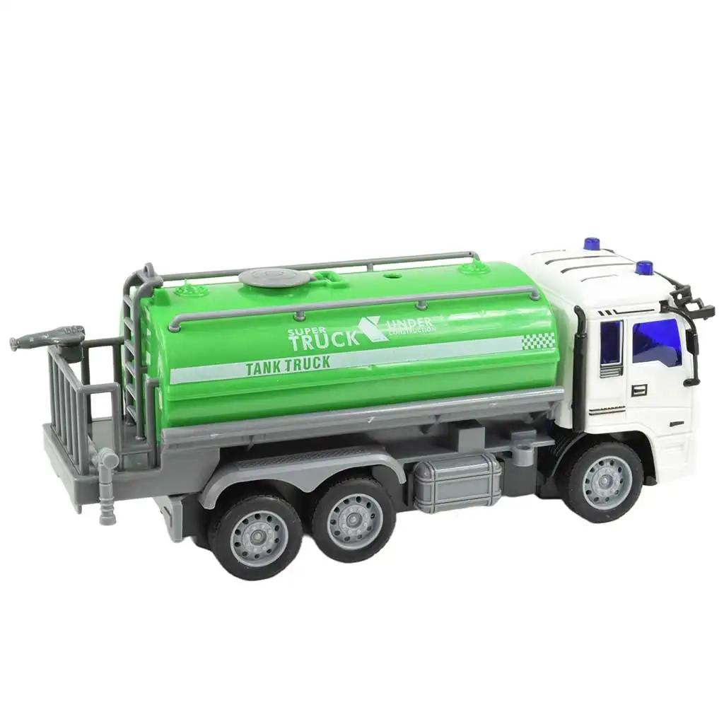 RC-Fernbedienung Müllabfuhr-LKW mit Lichteffekten 27MHz 20cm verschiedene Varianten 1 Stück kép 9