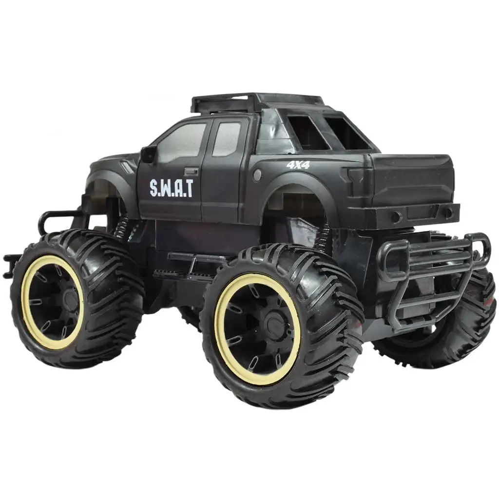 RC ferngesteuertes Off-Road SWAT Geländewagen 1/16 Maßstab 27MHz 23cm kép 3