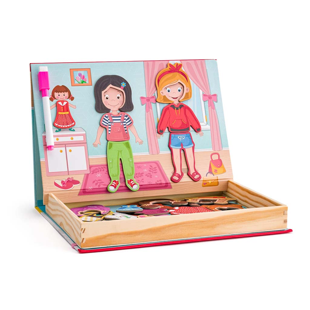 Magnetisches Puzzle in der Box - Modesalon - Woodyland kép 2