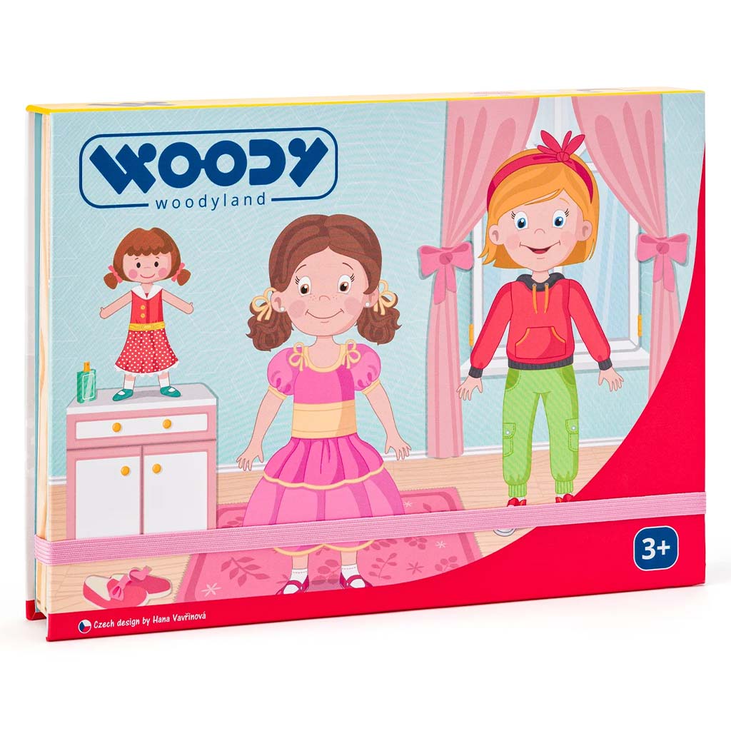 Magnetisches Puzzle in der Box - Modesalon - Woodyland