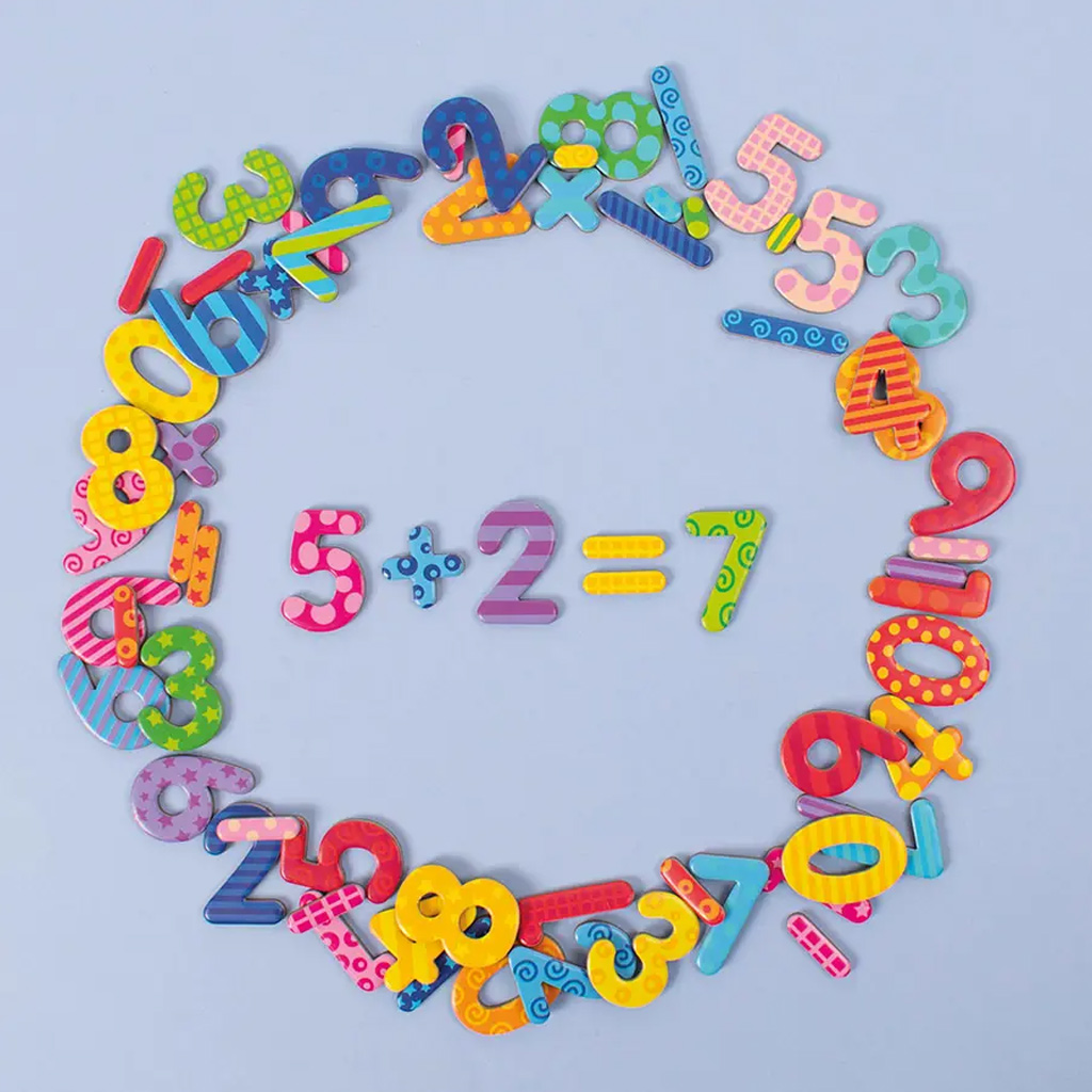 PlayBox: Magnetische Zahlen und Symbole, 68-teiliges Set kép 2