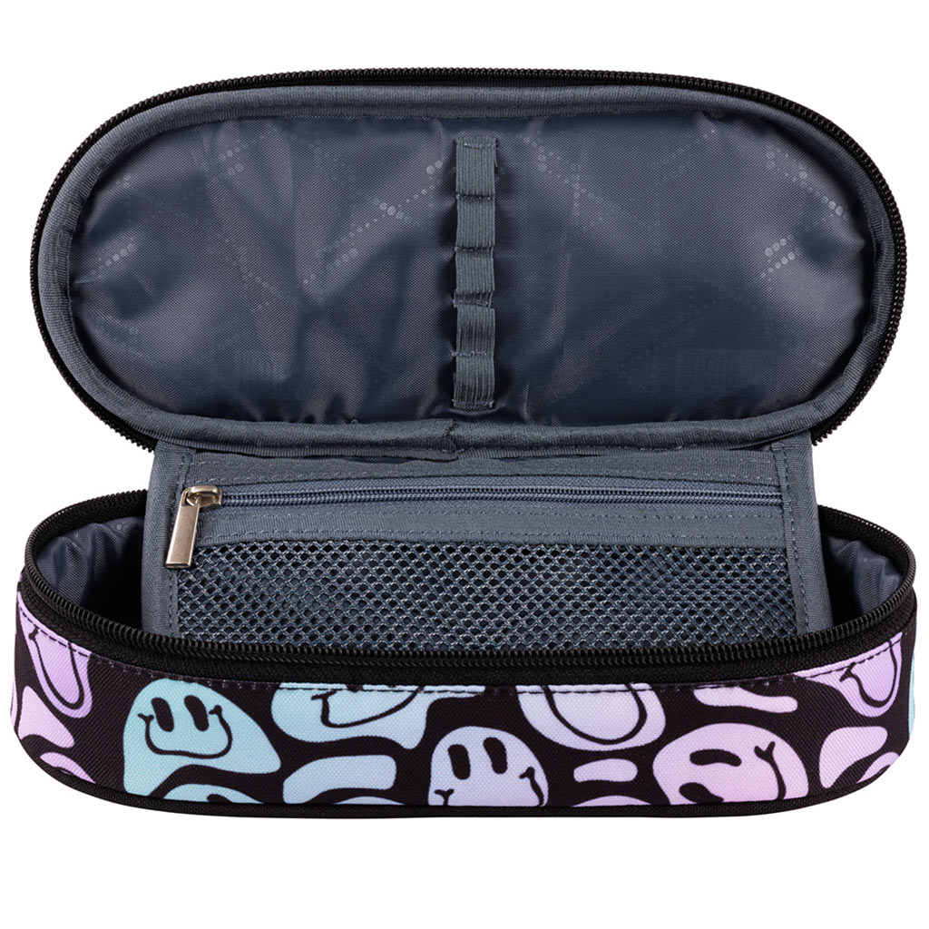 St.Right: Crazy Face ovales Federmäppchen 23cm kép 2