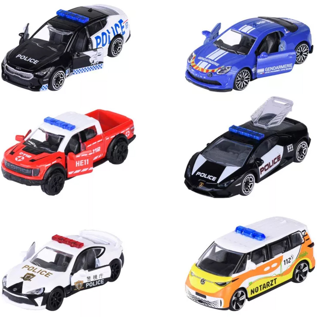 Majorette: Rescue World gyűjthető kisautó többfelé változatban 1/64 1db - Simba Toys kép 2