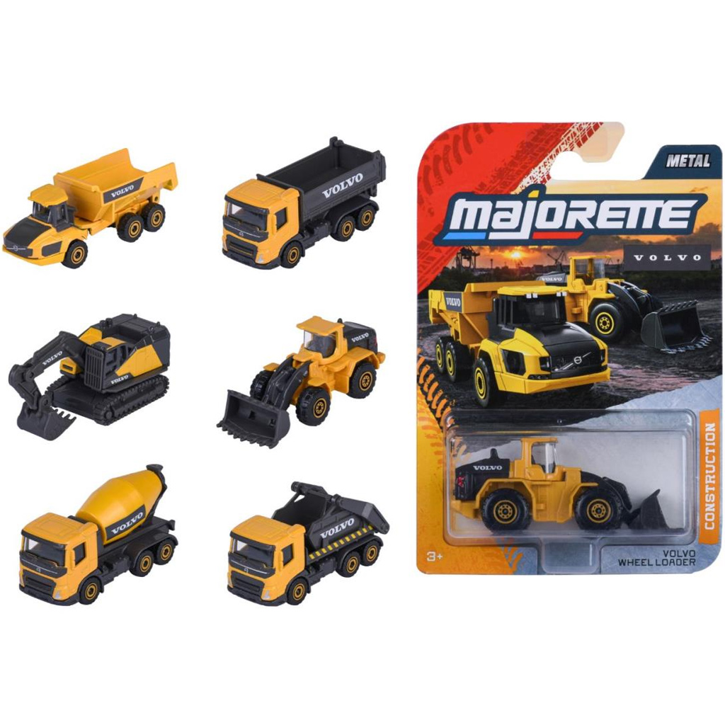 Majorette: Bau-Volvo Baufahrzeuge in verschiedenen Ausführungen, 1 Stück - Simba Toys