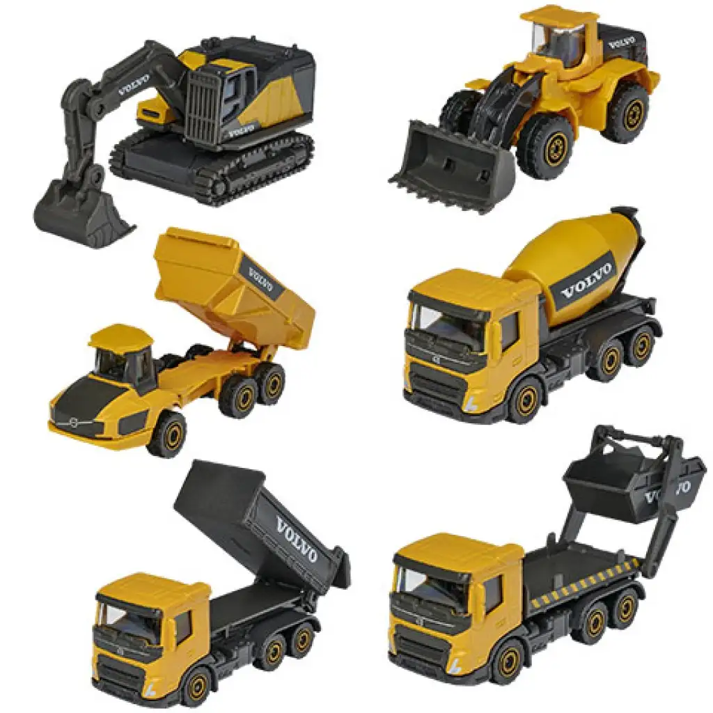 Majorette - Volvo Edition Baumaschinen in verschiedenen Ausführungen - Simba Toys kép 2