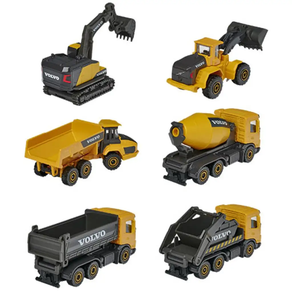 Majorette - Volvo Edition Baumaschinen in verschiedenen Ausführungen - Simba Toys kép 3