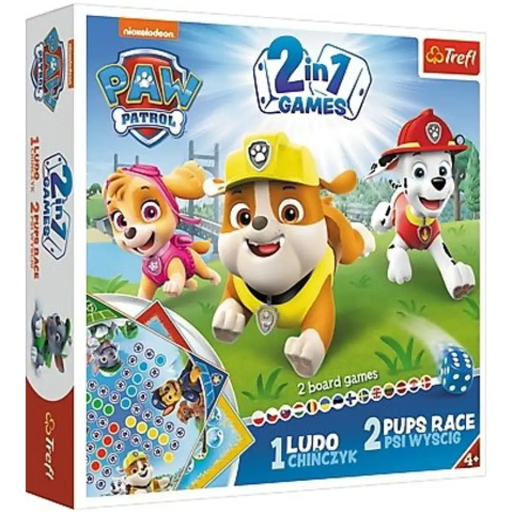 Paw Patrol 2-in-1 Brettspiel - Trefl