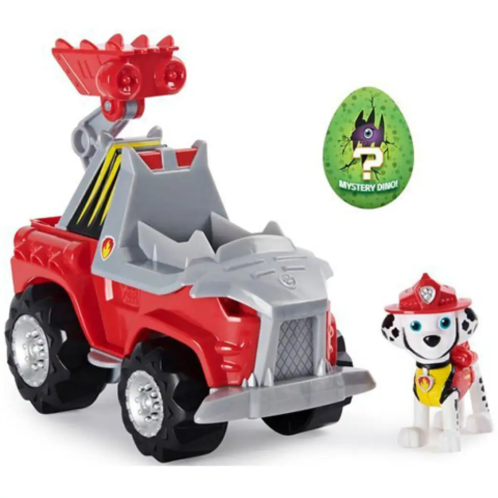 Paw Patrol Dino Rescue: Marshall Deluxe Fahrzeug - Spin Master kép 2