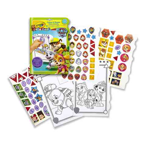 Paw Patrol Ausmal- und Beschäftigungsheft - Crayola kép 2