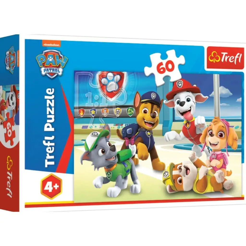 Paw Patrol Hunde-Team 60-teiliges Puzzle - Trefl