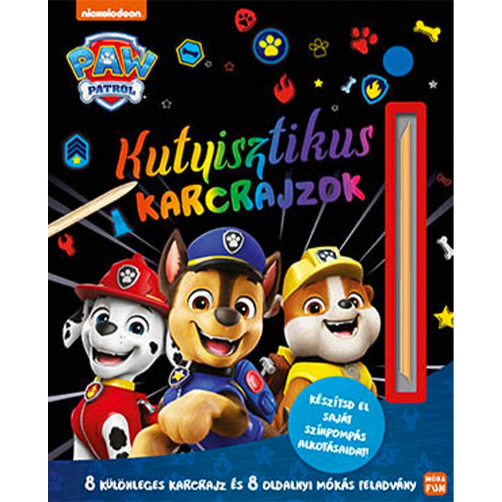 Móra: Paw Patrol – Hundastische Kratzbilder
