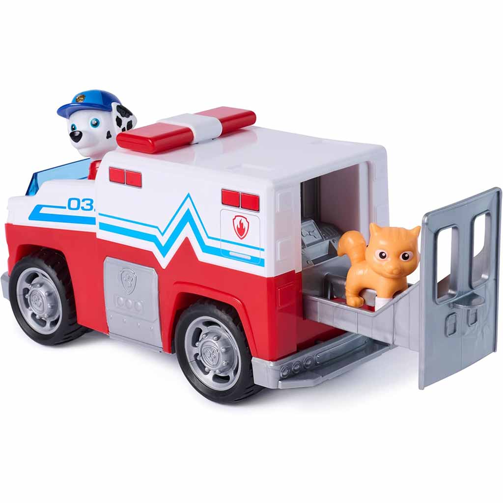 Paw Patrol: Search & Rescue Rückzieh-Marshall-Fahrzeug mit Figur – Spin Master kép 4