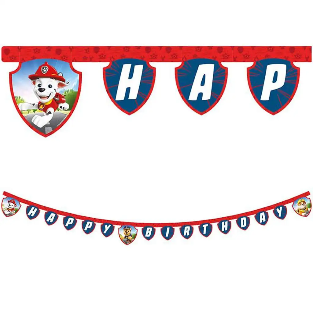 Mancs Őrjárat party banner 200cm kép 1