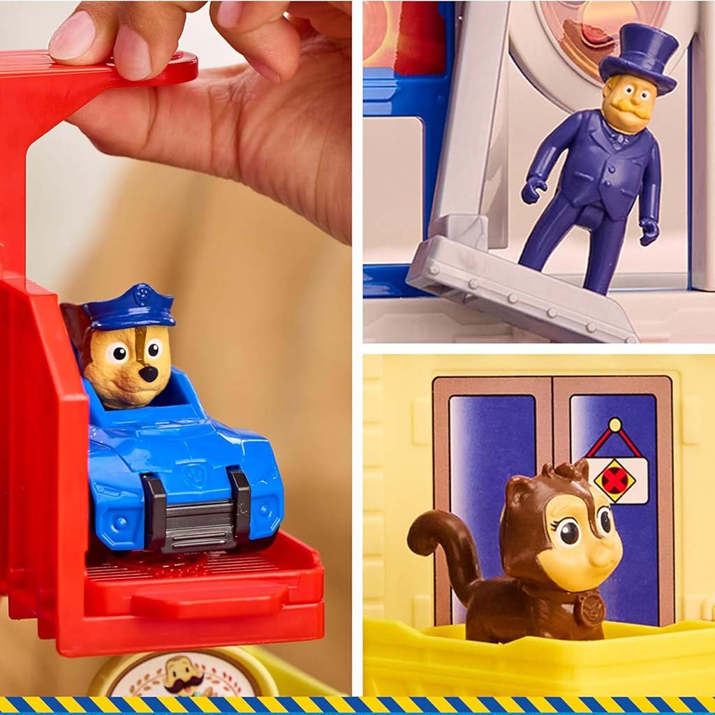 Paw Patrol: Such- und Rettungs-Polizeistation Spielset – Spin Master kép 3