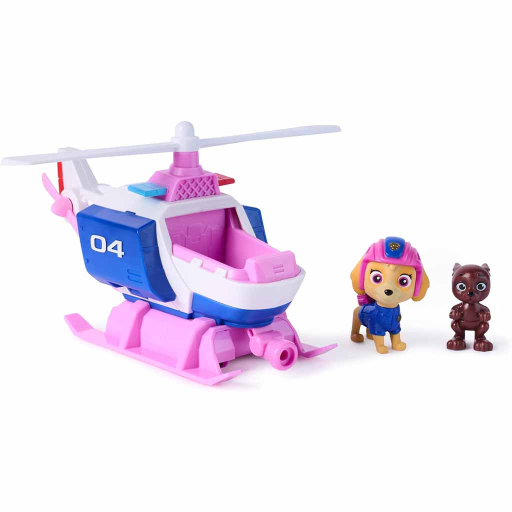 Paw Patrol: Search & Rescue Rückziehfahrzeug von Skye mit Figur – Spin Master kép 3