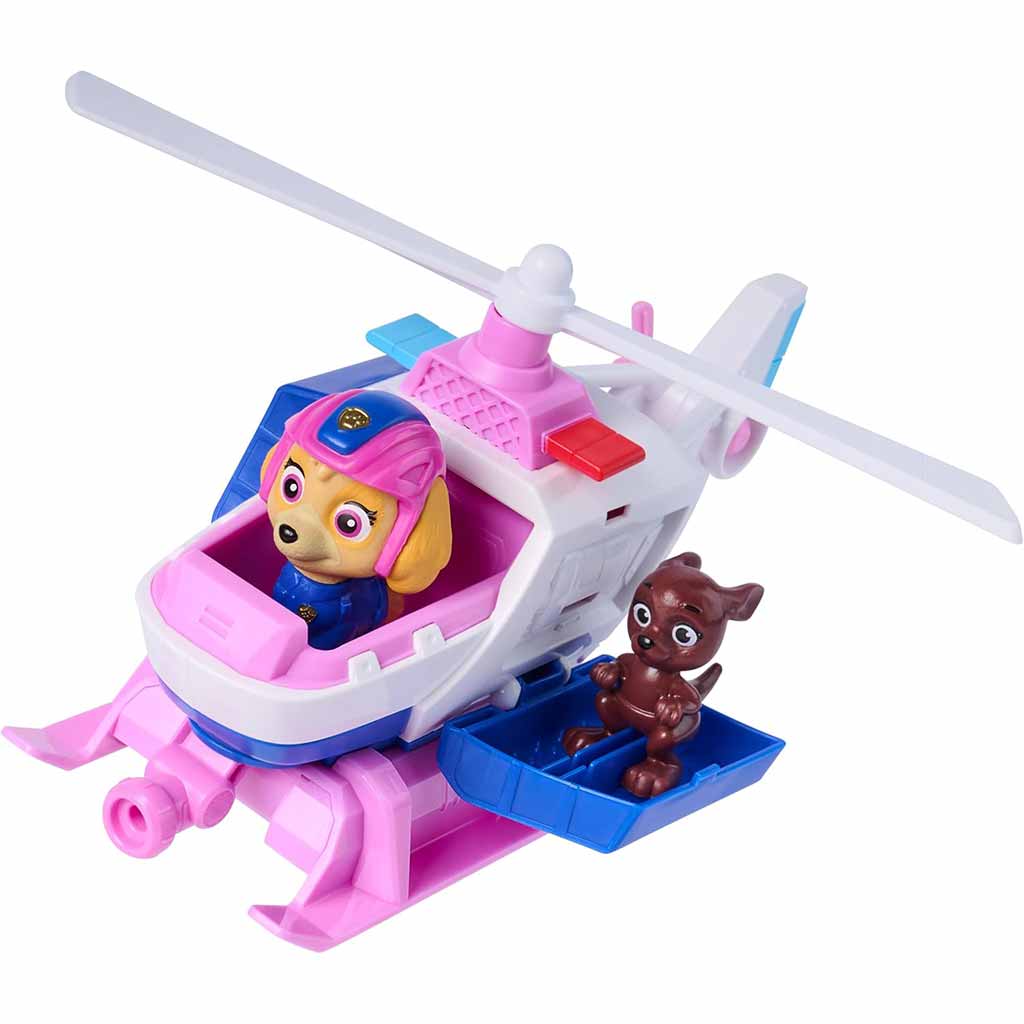 Paw Patrol: Search & Rescue Rückziehfahrzeug von Skye mit Figur – Spin Master kép 4