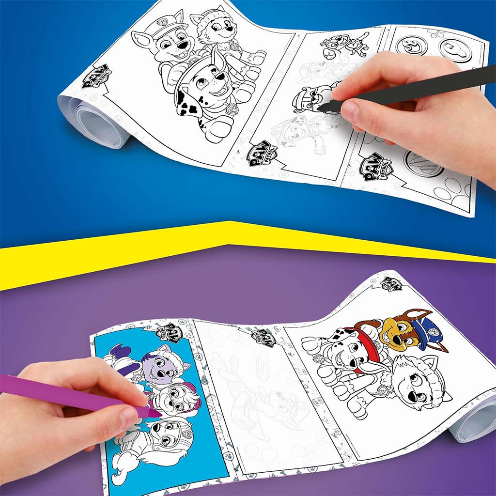 Paw Patrol Ausmalrolle verschiedene Sorten 1 Stück – Lisciani kép 3